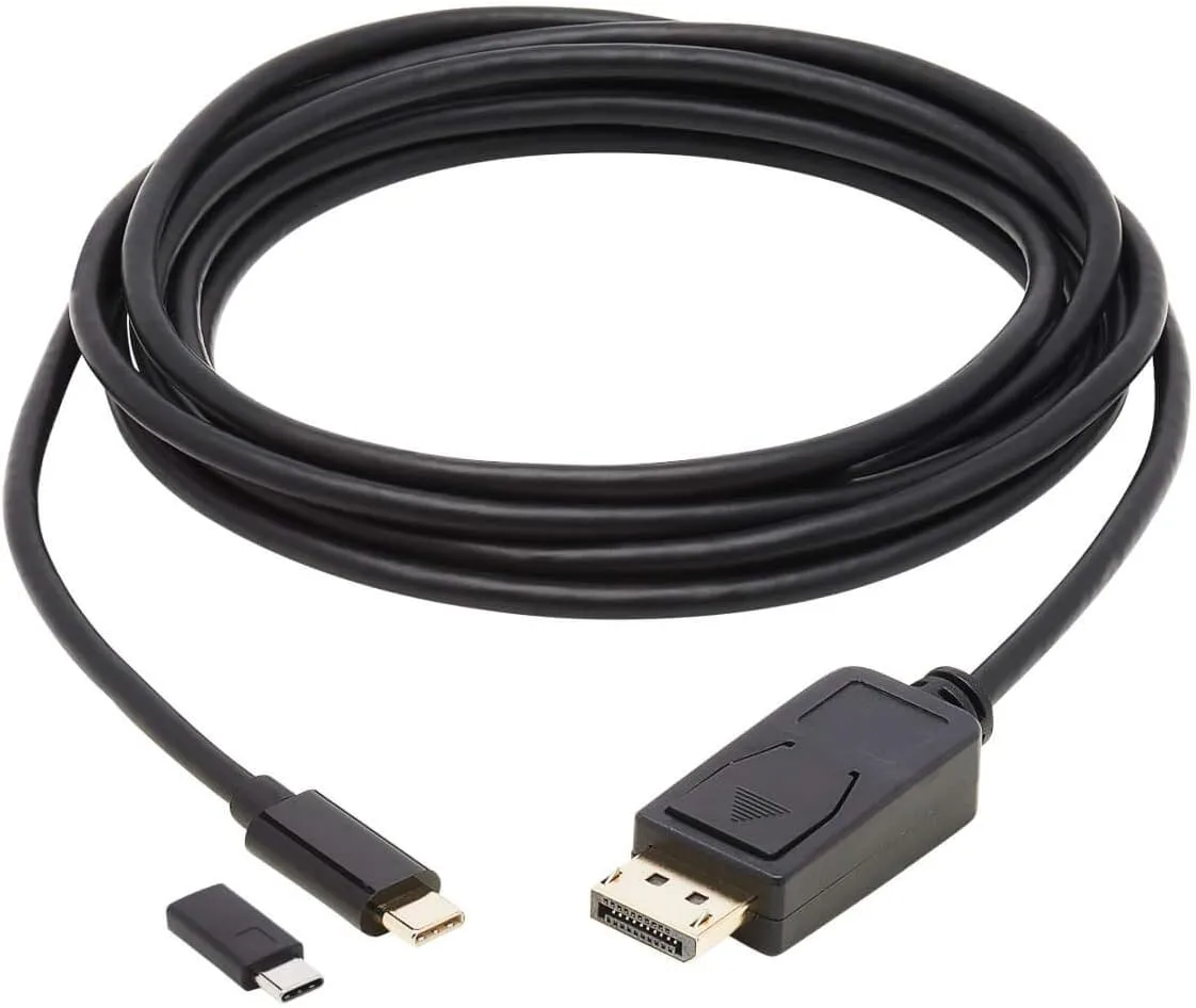 Tripp Lite USB C to DisplayPort Adapter Cable Bi-Directional 4K M/M 10ft (U444-010-DP-BD)