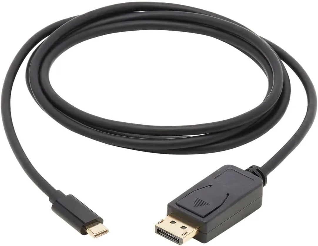 Eaton Tripp Lite Series USB-C to DisplayPort Bi-Directional Active Adapter Cable (M/M), 4K 60 Hz, HDR, Locking DP Connector