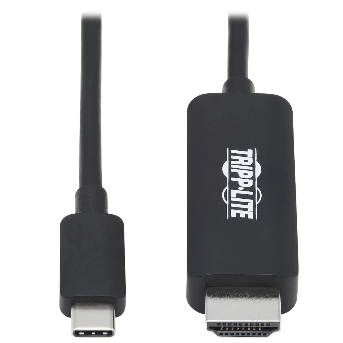 Tripp Lite USB C to HDMI Cable, Thunderbolt 3 Compatible Adapter Cable, USB-C and HDMI 4K, 4:4:4, Black, M/M