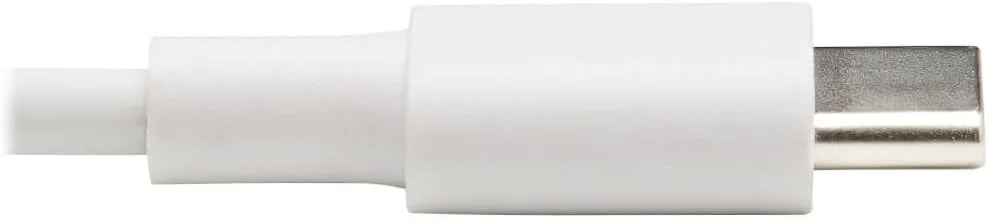 Eaton Tripp Lite Lightning to USB-C Charging & Data Cable for Apple iPhone & iPad, MFi Certified, White, 3 Feet / 0.9 Meters