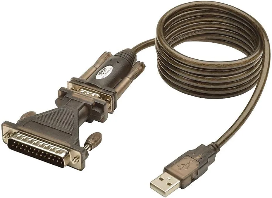 Tripp Lite USB to Serial Adapter Cable (USB-A to RS-232)