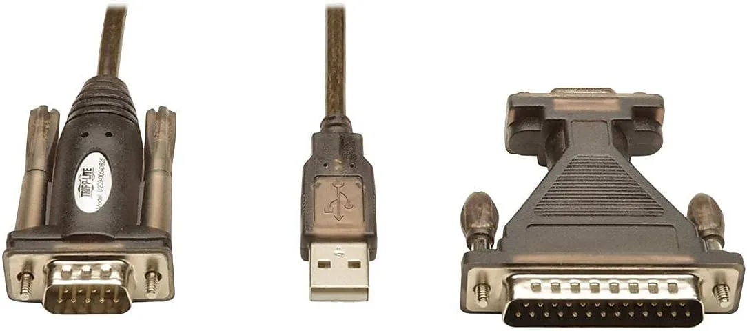 Tripp Lite USB to Serial Adapter Cable (USB-A to RS-232)