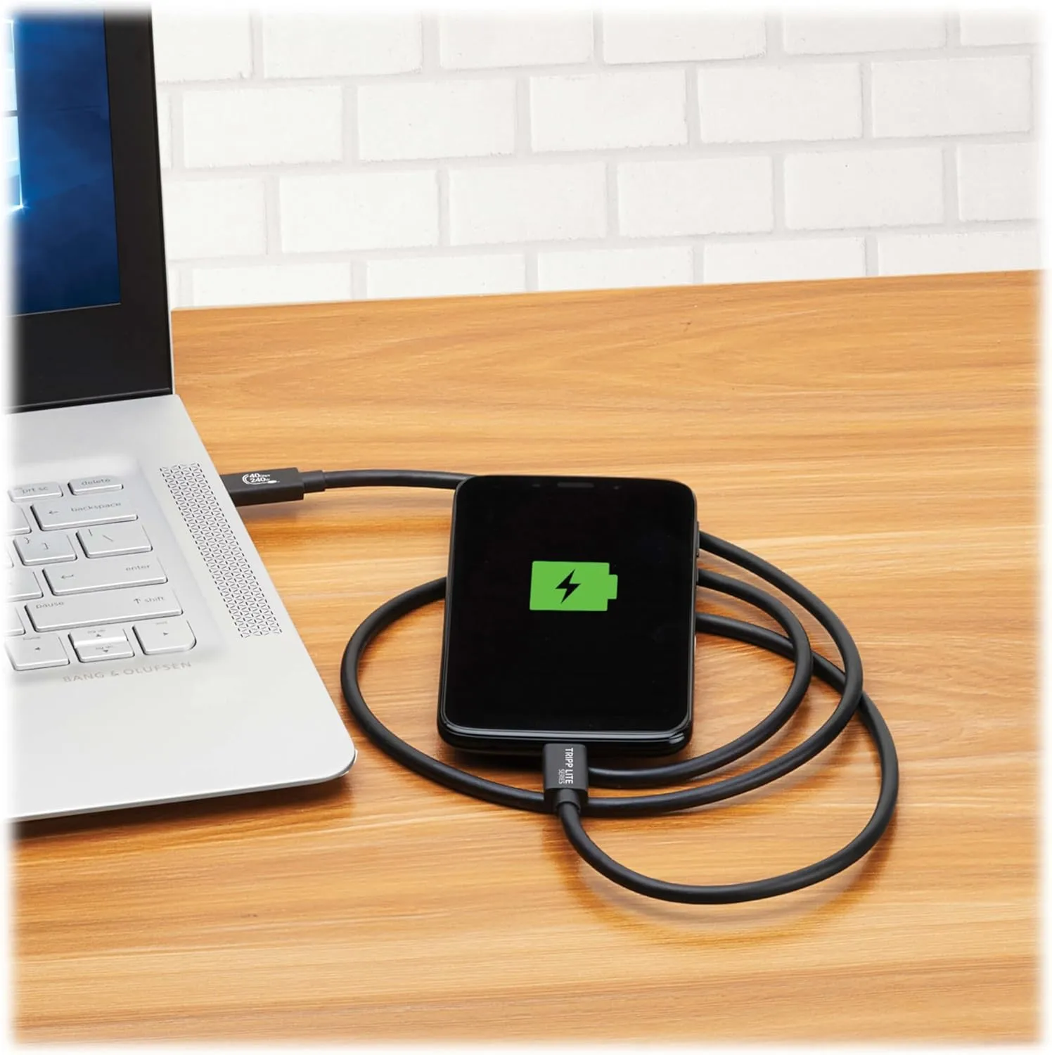 Tripp Lite USB4 USB-C Cable, USB-C to USB-C, 240W PD