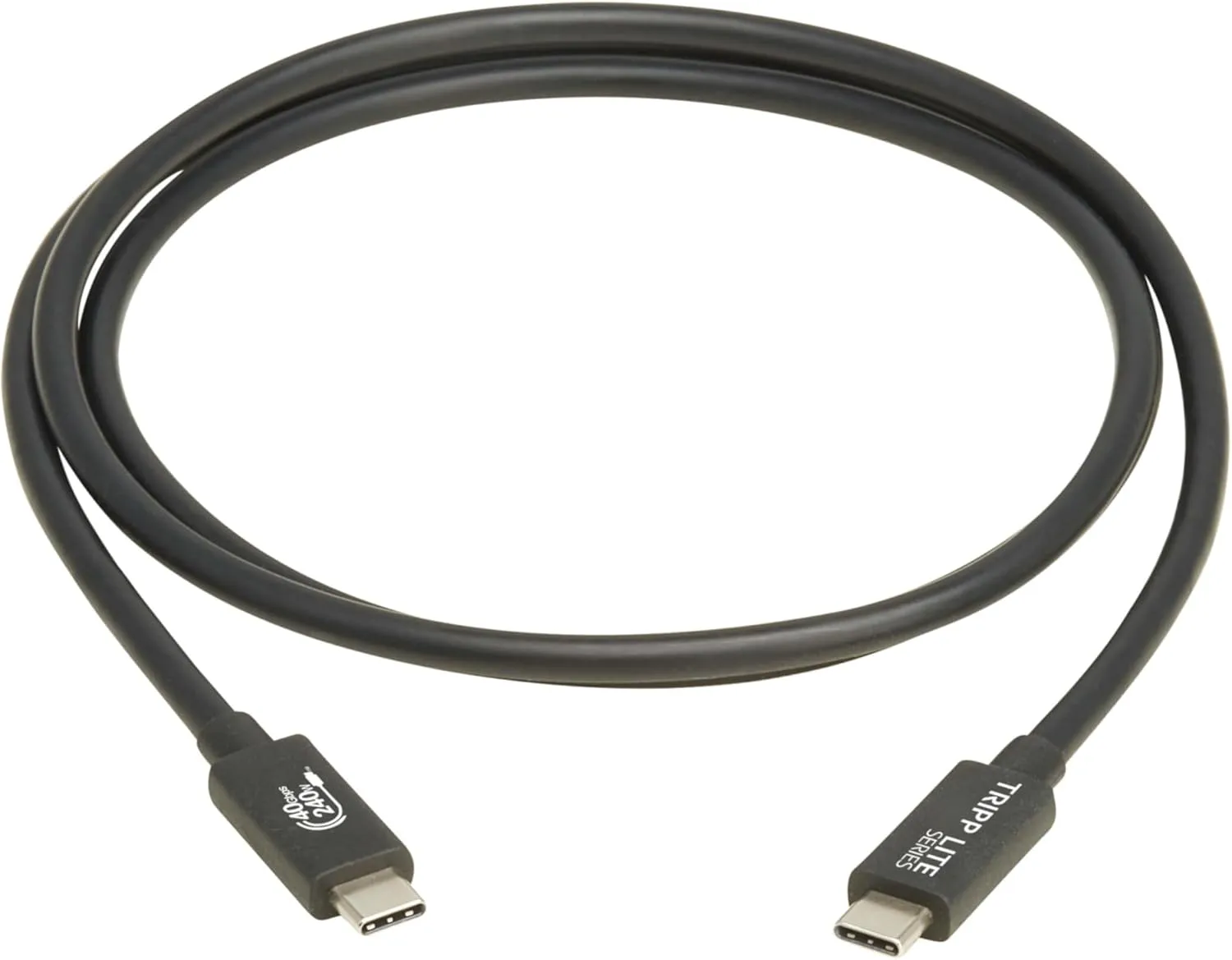 Tripp Lite USB4 USB-C Cable, USB-C to USB-C, 240W PD