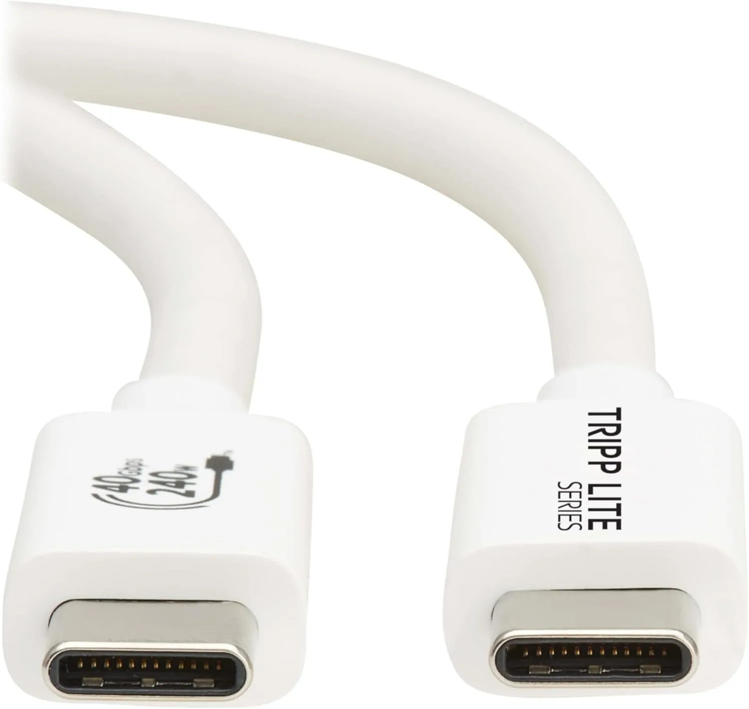 Tripp Lite USB4 USB-C Cable, USB-C to USB-C, 240W PD