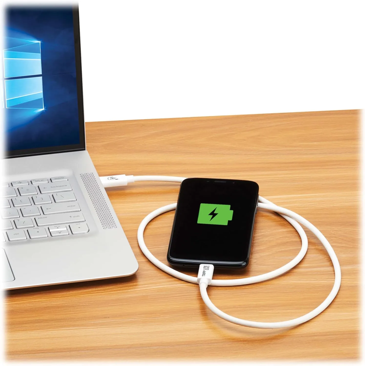 Tripp Lite USB4 USB-C Cable, USB-C to USB-C, 240W PD