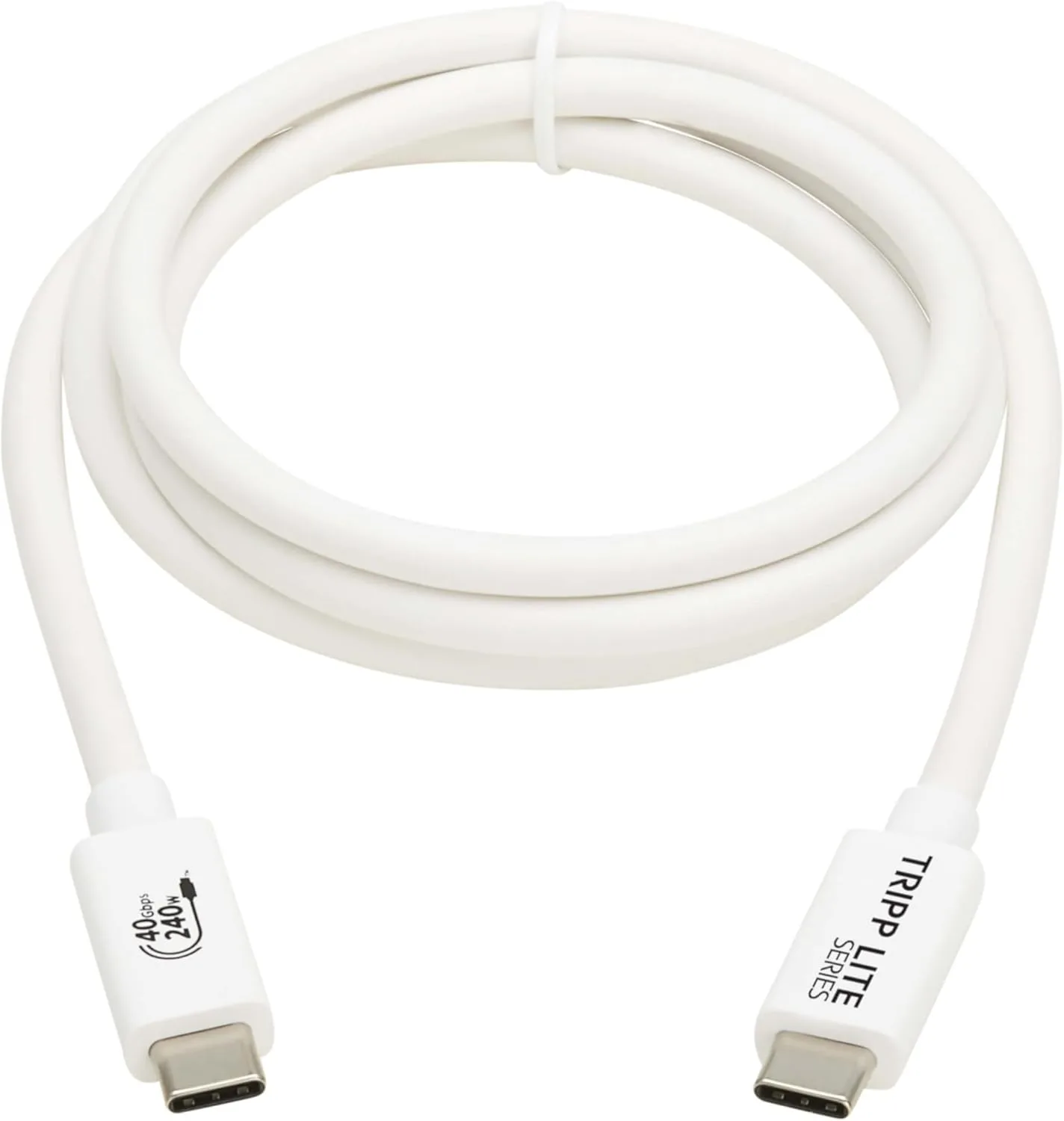 Tripp Lite USB4 USB-C Cable, USB-C to USB-C, 240W PD