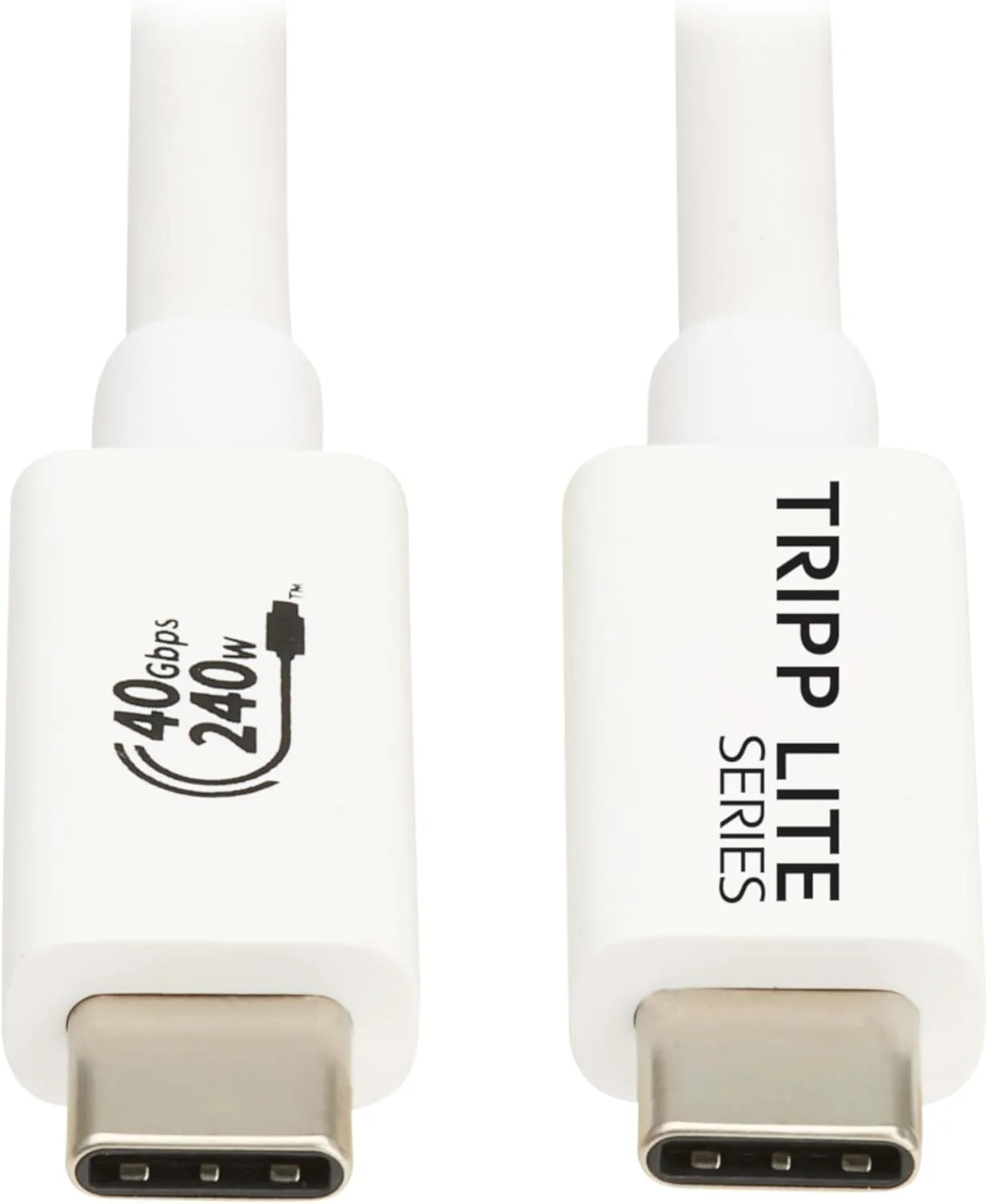 Tripp Lite USB4 USB-C Cable, USB-C to USB-C, 240W PD