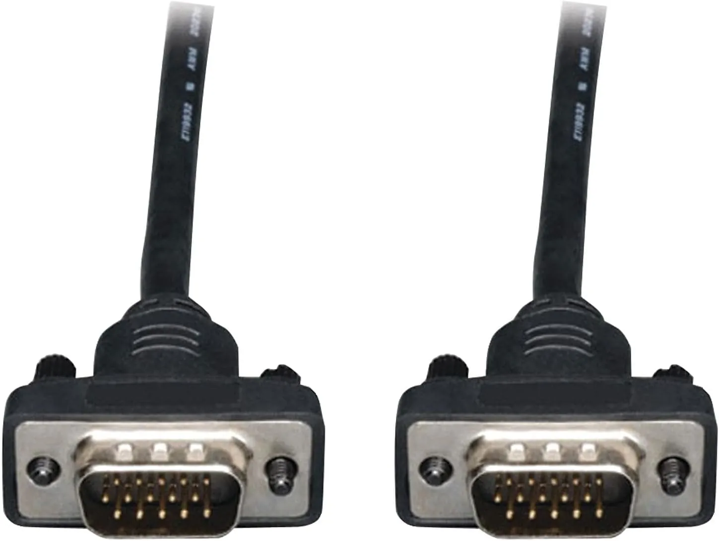 Tripp Lite Low Profile VGA Coax Monitor Cable (HD15 M/M), 3 ft. (P502-003-SM)