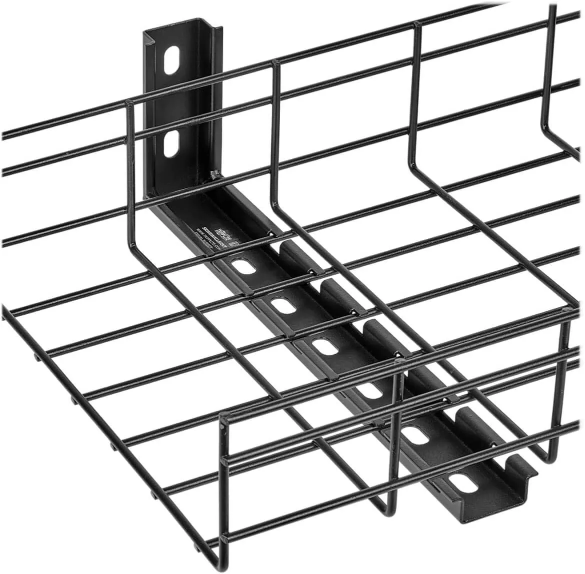 Tripp Lite Wall L Bracket, L Shaped Bracket for 150 mm and 300 mm Wire Mesh Cable Trays (SRWBWALLBRKT)