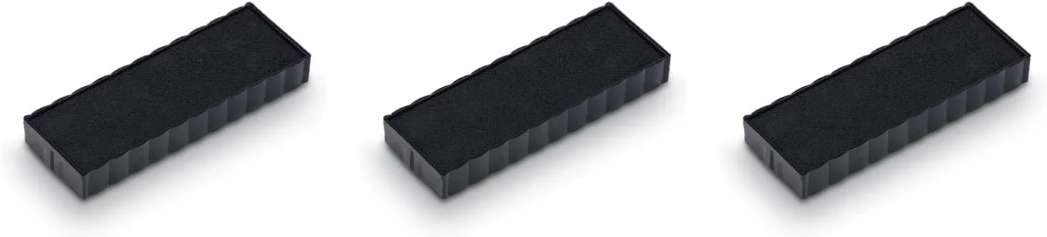 Trodat 4817 Replacement Pad, Black Ink, 3 Pack