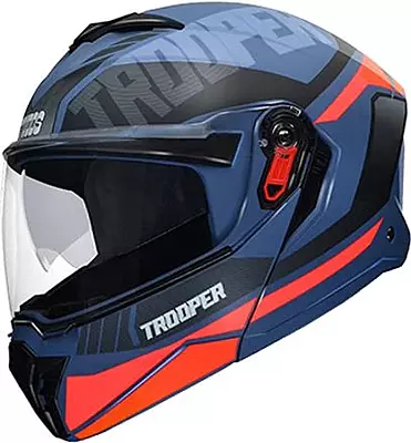 STUDDS TROOPER D1 MATT BLACK N8 PINK  L