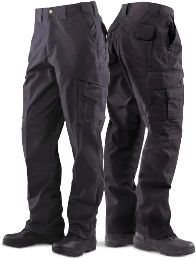 TRU-SPEC 24-7 Original Tactical Pants for Men - Water-Resistant Cargo Work Pants with Concealed Carry and Knee Pad Openings