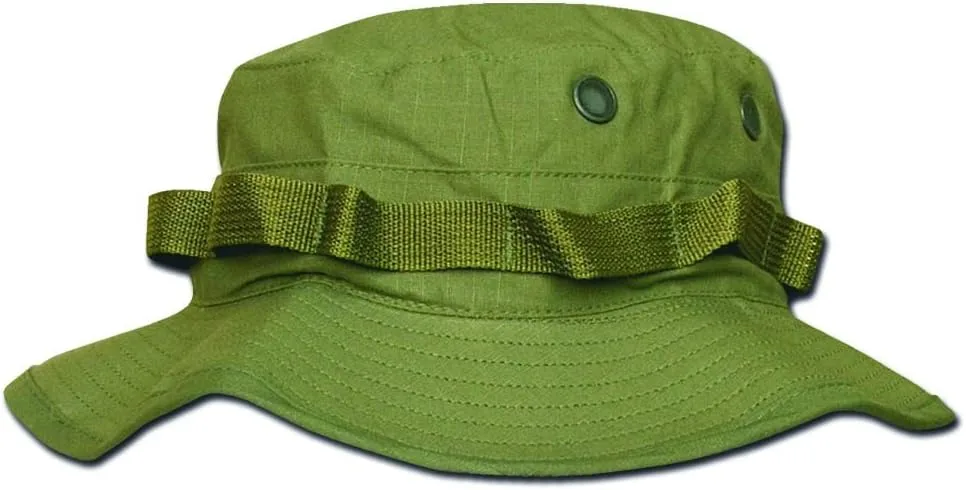 TRU-SPEC Military Boonie Hat, 100% Cotton Rip-Stop