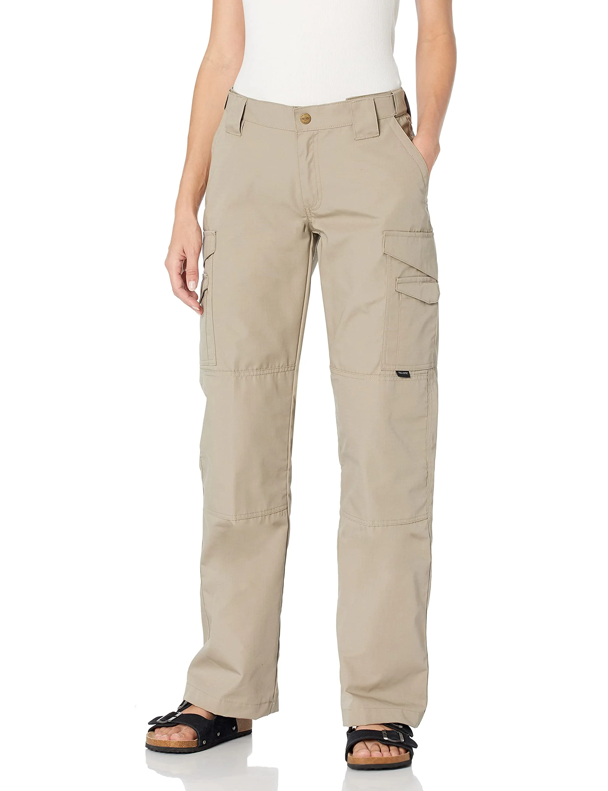 TRU-SPEC 24-7 Series Original Tactical Pant for Women, Water Resistant, Cargo Pockets, Knee Pad Ready