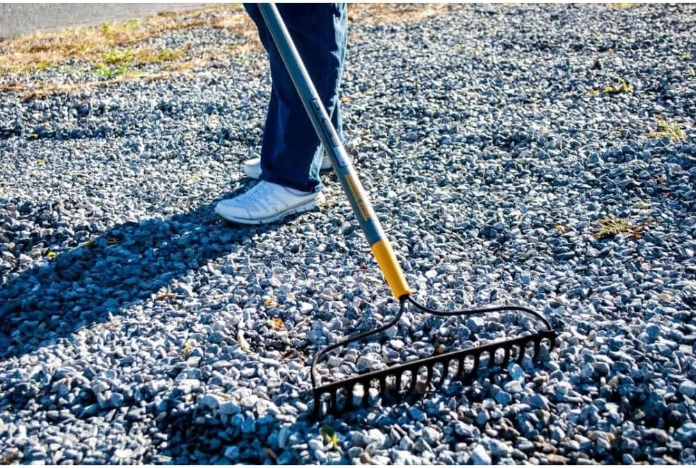 TRUE TEMPER 16-Tine Bow Rake with 57-inch Handle