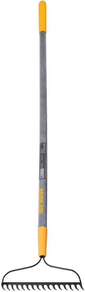 TRUE TEMPER 16-Tine Bow Rake with 57-inch Handle