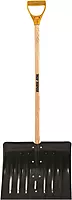 True Temper 1640700 Steel Snow Shovel with D-Grip Hardwood Handle 18 Inch