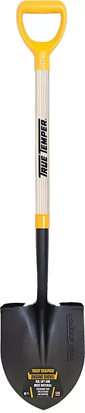 The Ames Companies, Inc 2585900 True Temper D-Grip Digging Shovel with Hardwood Handle