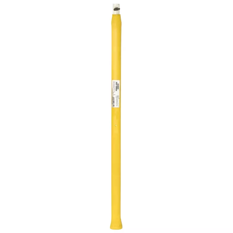 True Temper 2036100 Replacement Sledge Hammer Fiberglass Handle with Epoxy Kit, 36-Inch, Yellow