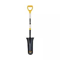 Wood D-Handle Drain Spade Hardwood Handle Drain Trench Spade