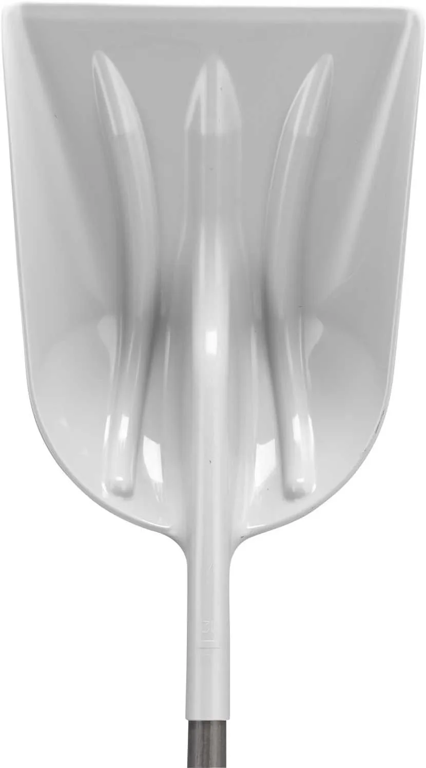 True Temper 2604300 Poly Scoop with Hardwood Handle & D-Grip