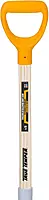 True Temper 1680700 Poly Scoop with Hardwood Handle and D-Grip
