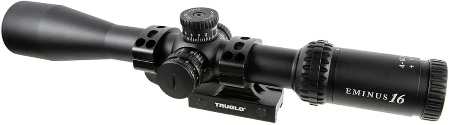 TruGlo Eminus Illuminated TacPlex-MOA Reticle Riflescope One-Piece 30mm Tube