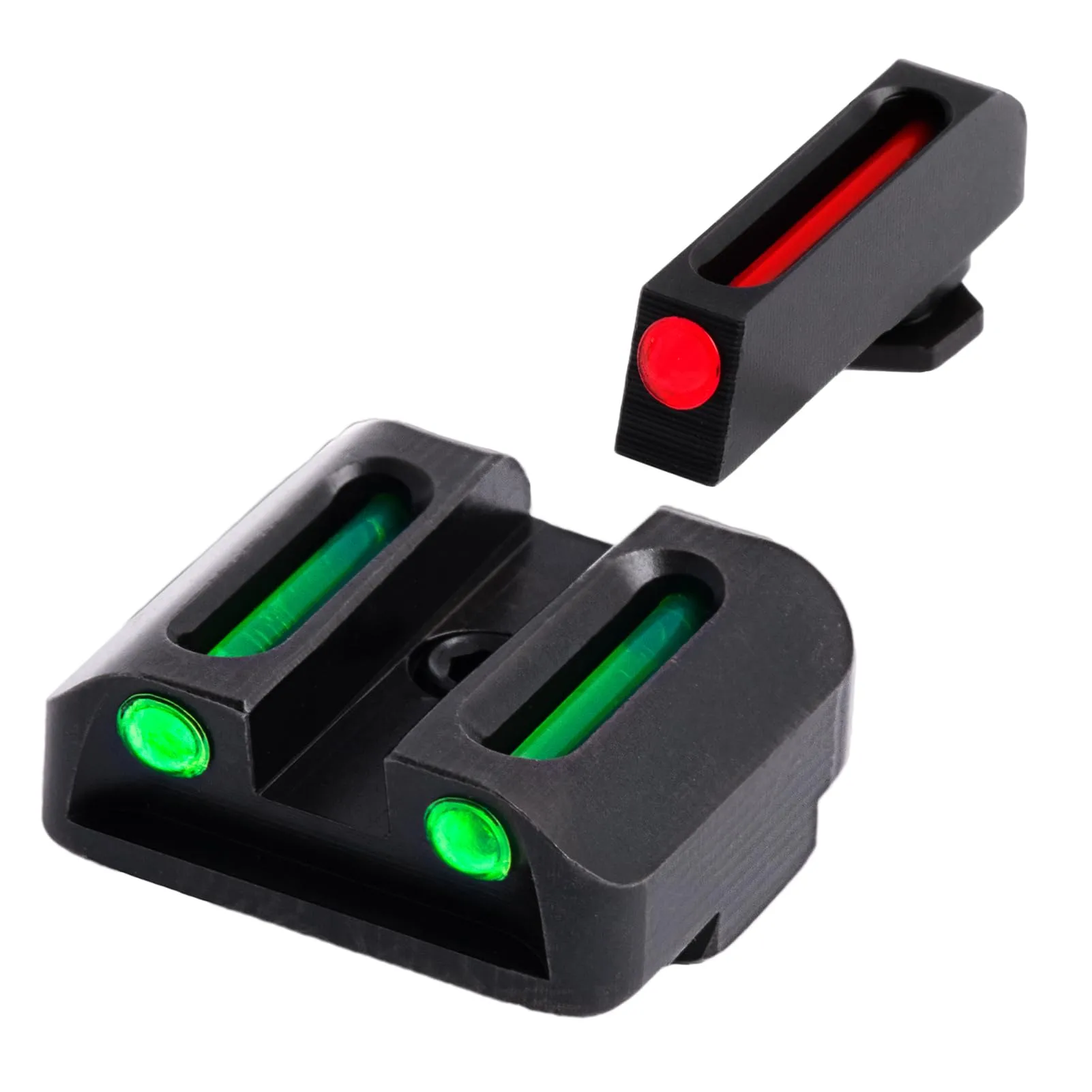 TRUGLO Fiber-Optic Handgun Night Sight Set