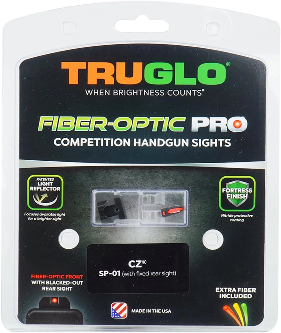 TRUGLO Fiber-Optic Pro Handgun Night Sight