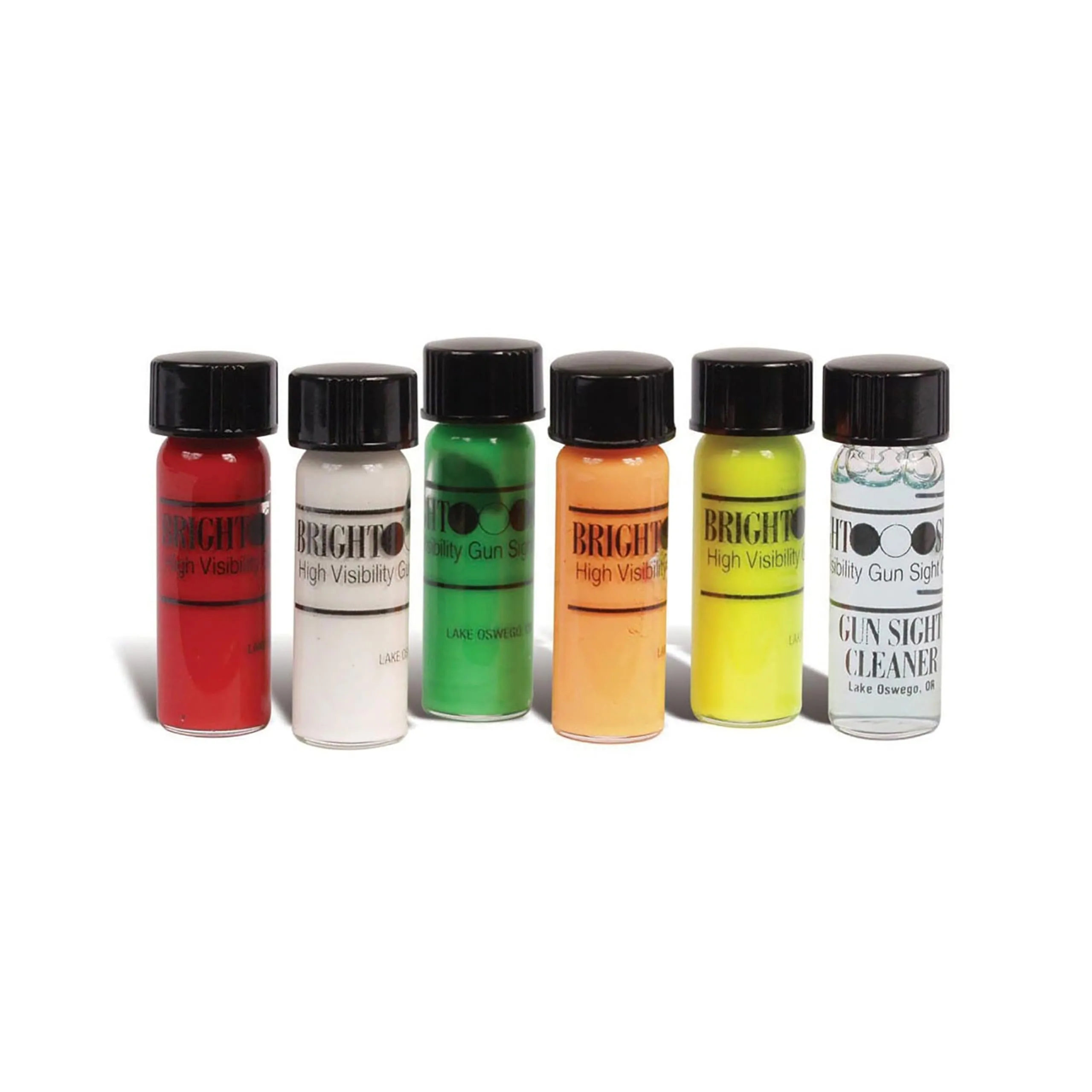 TRUGLO GLO-BRITE Hi-Visibility Paint Kits for Gun Sights, Adjustment Knobs