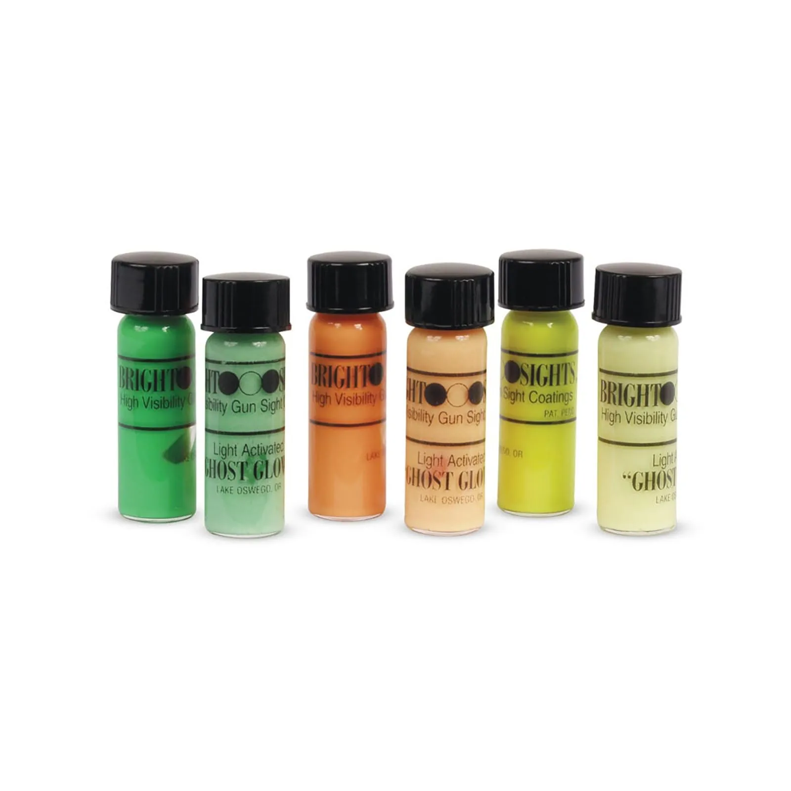 TRUGLO GLO-BRITE Hi-Visibility Paint Kits for Gun Sights, Adjustment Knobs