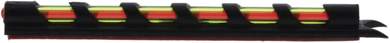 TRUGLO Low-Profile Universal Fiber Optic Front Shotgun Wing & Clay Glo-Dot Sight