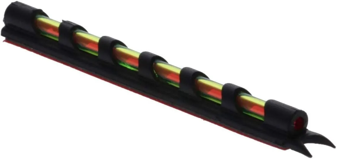 TRUGLO Low-Profile Universal Fiber Optic Front Shotgun Wing & Clay Glo-Dot Sight