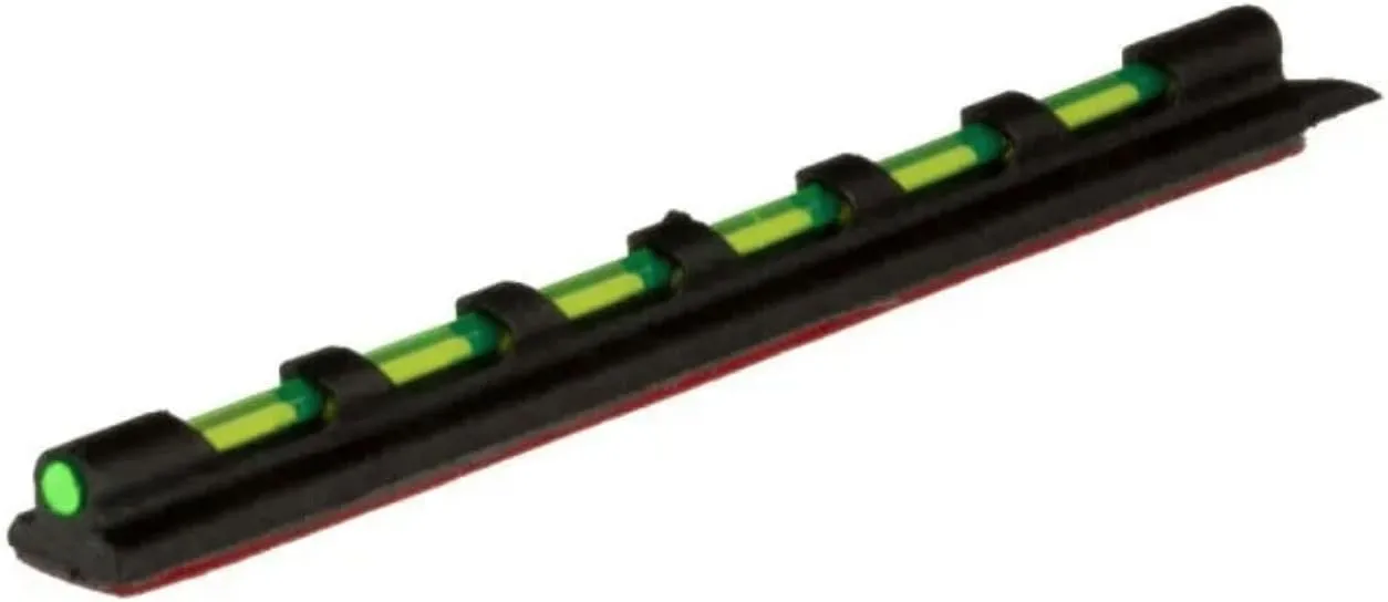 TRUGLO Low-Profile Universal Fiber Optic Front Shotgun Wing & Clay Glo-Dot Sight