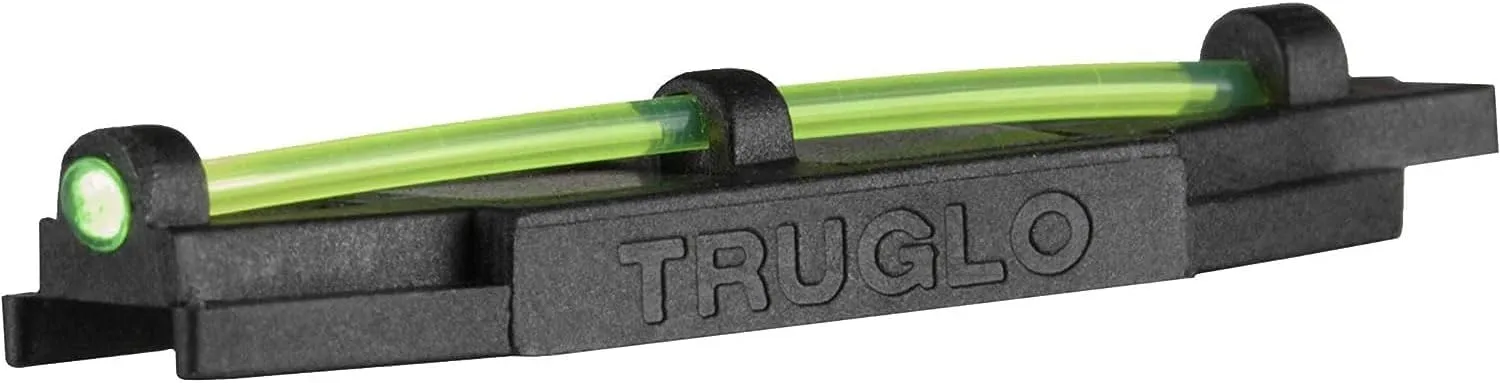 TruGlo Glo Dot Xtreme Universal Front Fiber Shotgun Sight with Multiple Color Fibers Fits All Ventilated Ribs
