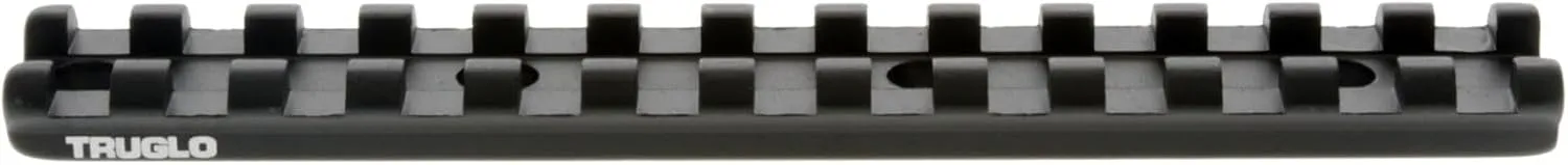 TruGlo Tactical Hunting Shooting Durable Aluminum Mounting Picatinny Optic Rail Compatible with Picatinny - 870/1100