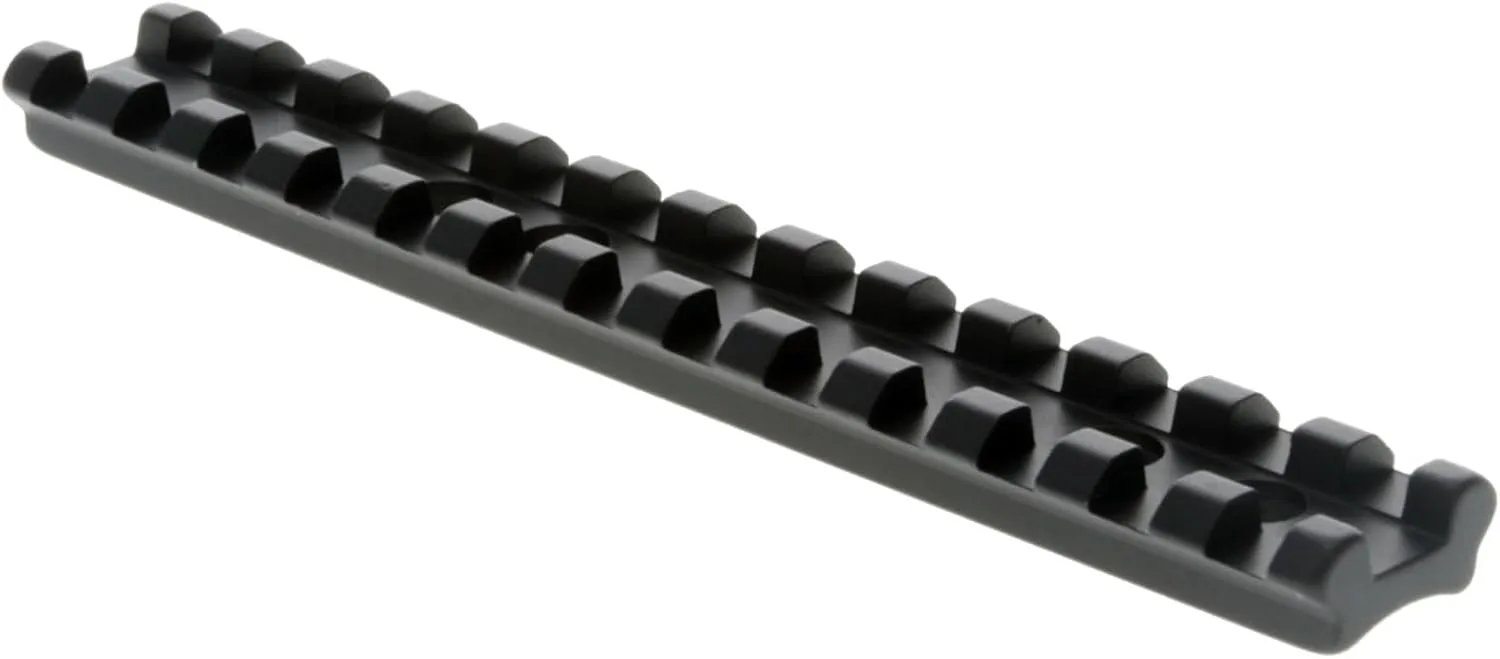 TruGlo Tactical Hunting Shooting Durable Aluminum Mounting Picatinny Optic Rail Compatible with Picatinny & Weaver-Style