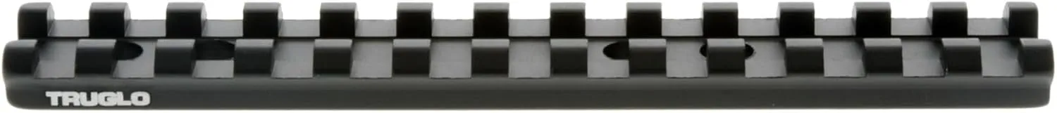 TruGlo Tactical Hunting Shooting Durable Aluminum Mounting Picatinny Optic Rail Compatible with Picatinny & Weaver-Style