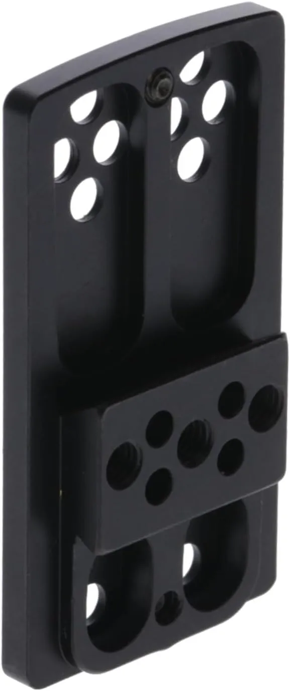 TRUGLO Pistol Red-Dot Sight Mount | CNC-Machined Billet Steel Dovetail Adapter