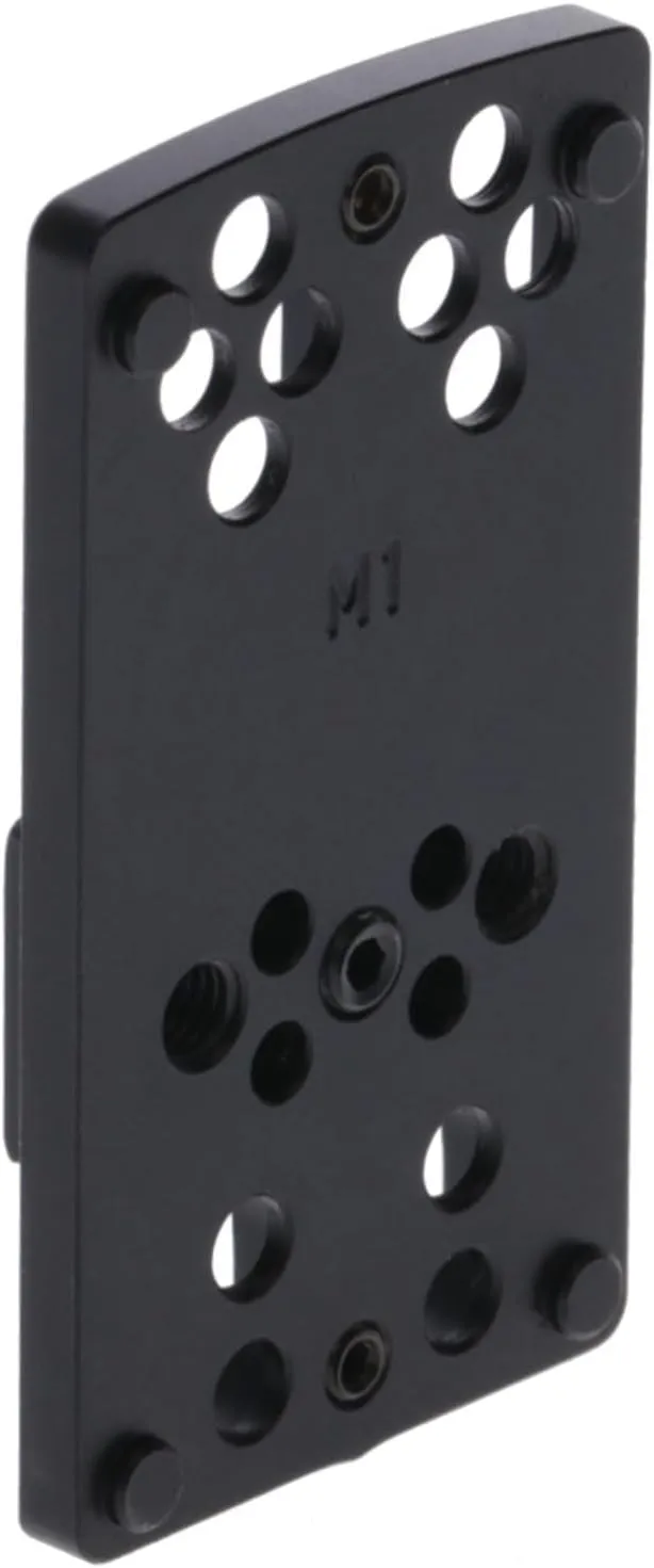 TRUGLO Pistol Red-Dot Sight Mount | CNC-Machined Billet Steel Dovetail Adapter