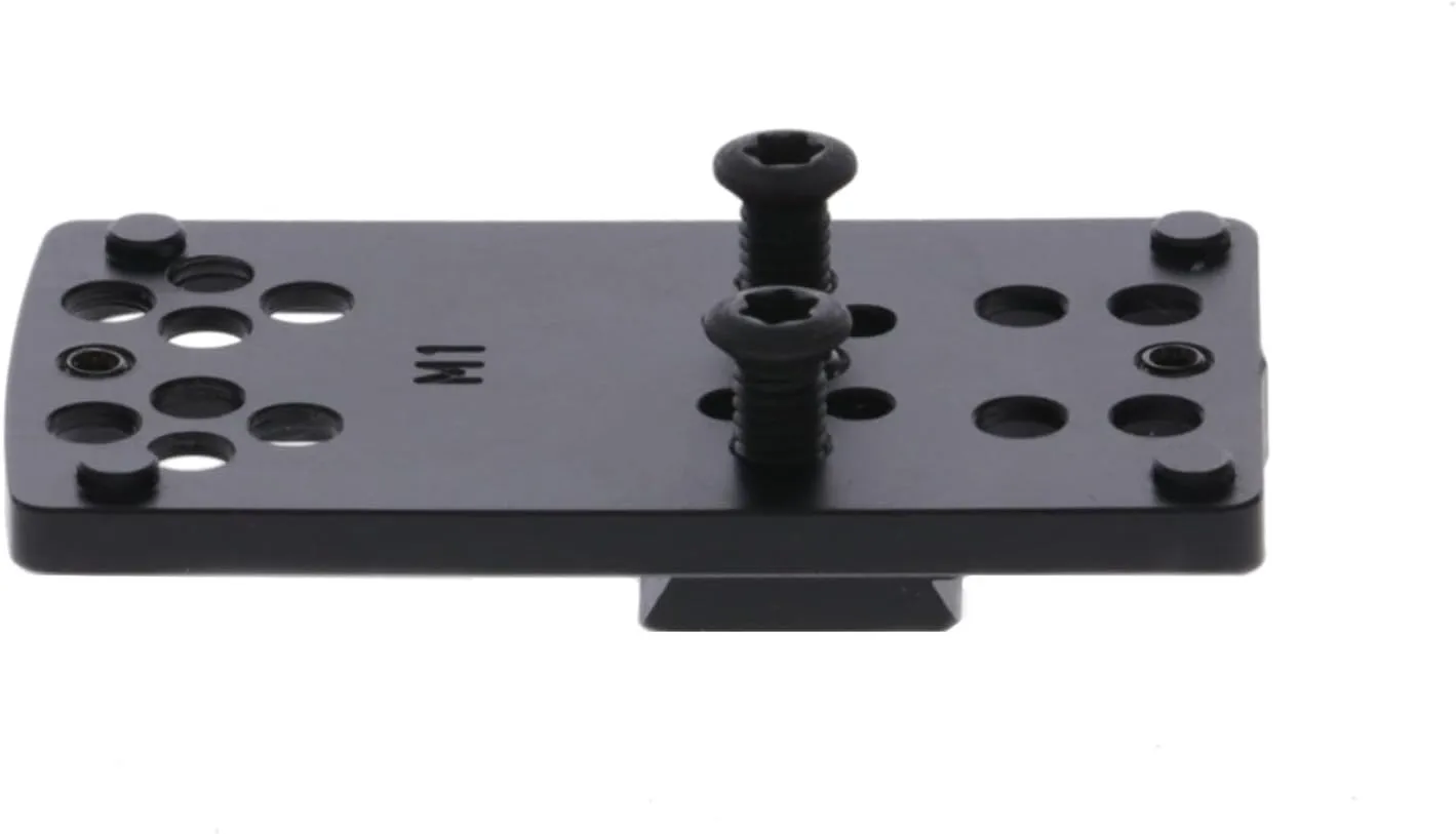 TRUGLO Pistol Red-Dot Sight Mount | CNC-Machined Billet Steel Dovetail Adapter