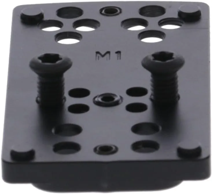 TRUGLO Pistol Red-Dot Sight Mount | CNC-Machined Billet Steel Dovetail Adapter
