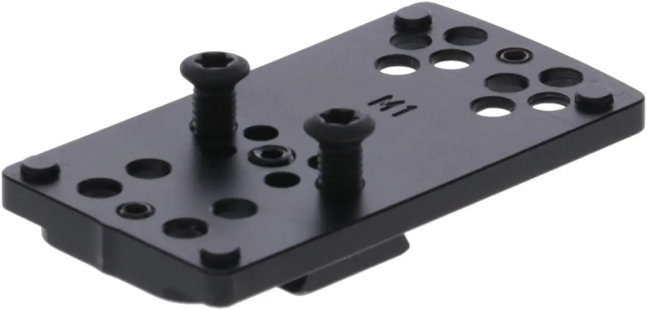 TRUGLO Pistol Red-Dot Sight Mount | CNC-Machined Billet Steel Dovetail Adapter