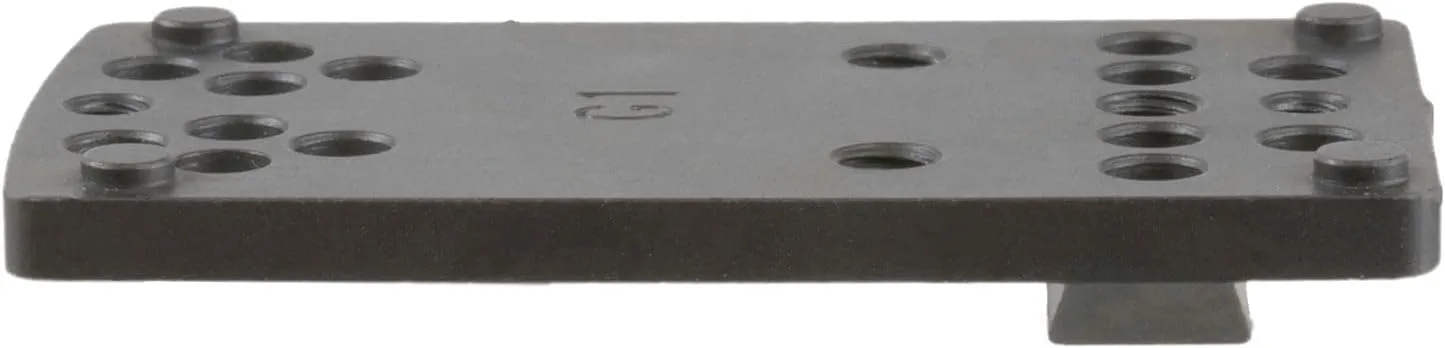 TRUGLO Pistol Red-Dot Sight Mount | CNC-Machined Billet Steel Dovetail Adapter