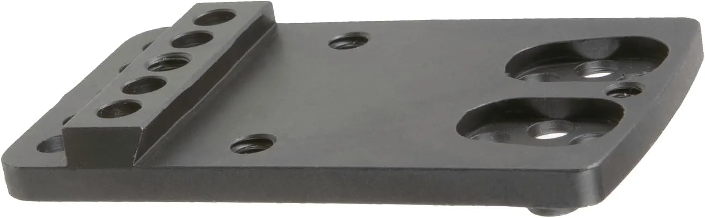 TRUGLO Pistol Red-Dot Sight Mount | CNC-Machined Billet Steel Dovetail Adapter
