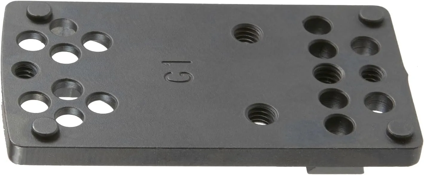TRUGLO Pistol Red-Dot Sight Mount | CNC-Machined Billet Steel Dovetail Adapter