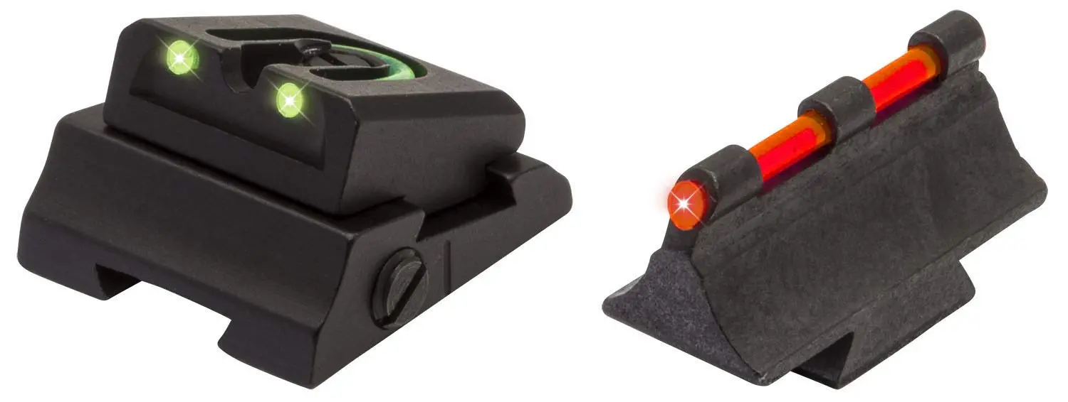TRUGLO Slug Gun Series Fiber-Optic Replacement Sights For Factory Dovetails