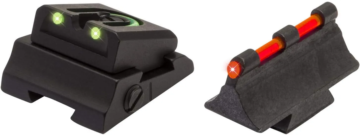 TRUGLO Slug Gun Series Fiber-Optic Replacement Sights For Factory Dovetails