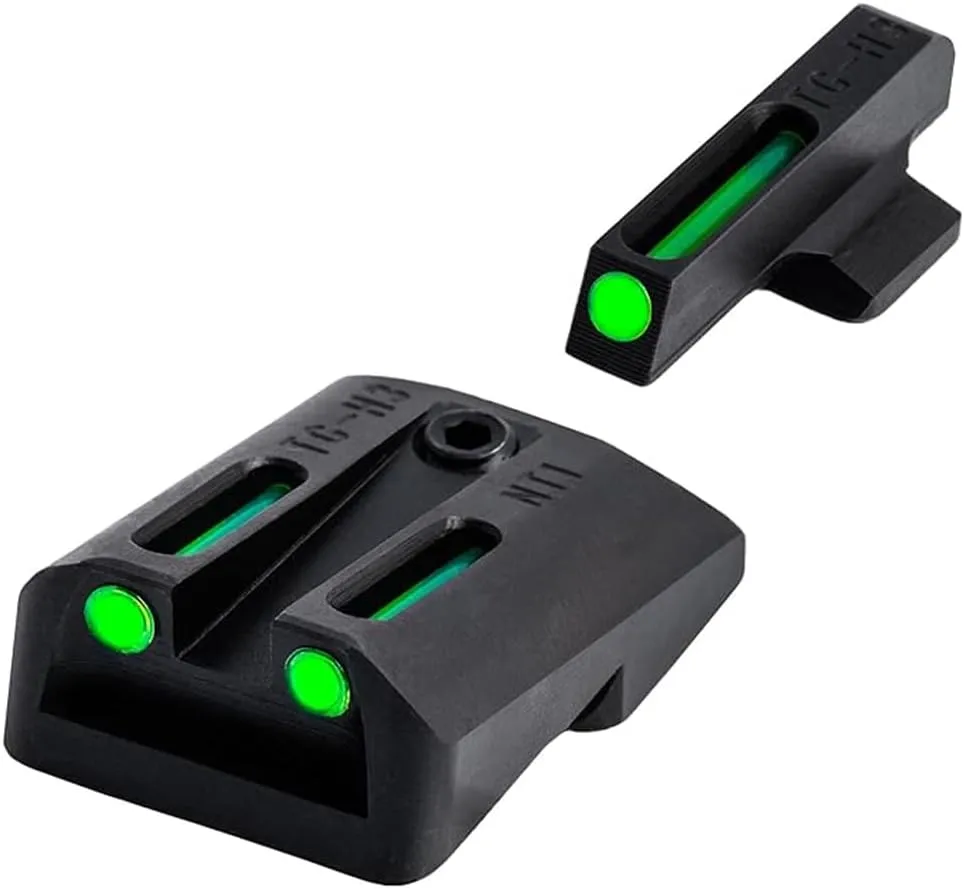 TRUGLO TFO Tritium & Fiber-Optic Handgun Sight Set for 1911